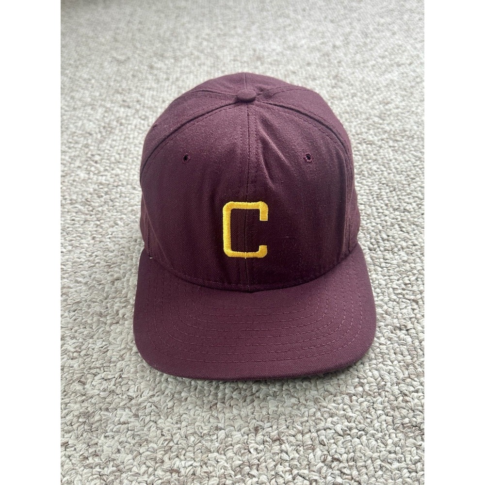 Vtg. 90's Cleveland Cavaliers New Era Pro Model Fitted Hat Cap 7 1/4 Made In USA
